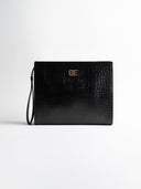 THE CROCO BLK SET