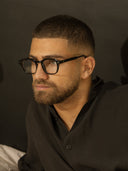 CRYSTAL BLACK GLASSES
