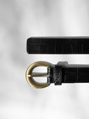 THE CROCO BLK BELT