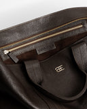 THE DARK CHOCOLATE WEEKENDER BAG