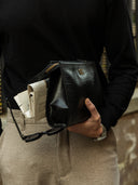 THE CROCO BLK POUCH